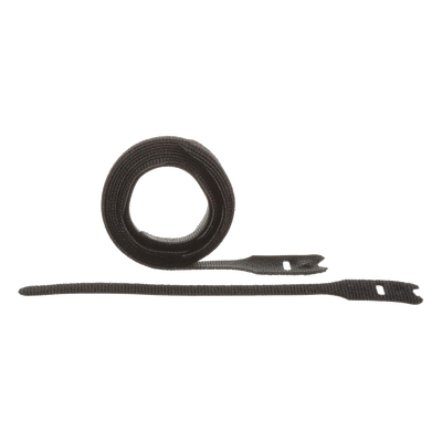 PANDUIT - Kit de 10 Cintas de Contacto, de 12.7mm (.50in) de Ancho, 203mm (8in) de Largo, Color Negro