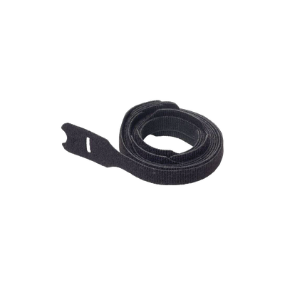 PANDUIT - Kit de 10 Cintas de Contacto, de 12.7mm (.50in) de Ancho, 203mm (8in) de Largo, Color Negro