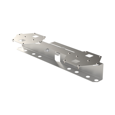 EPCOM INDUSTRIAL - Base Doble para Lámpara de Obstrucción EI-GSLSE. Compatible con tubo hasta 1-1/4".