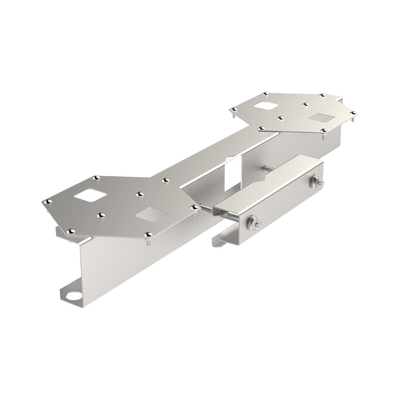 EPCOM INDUSTRIAL - Base Doble para Lámpara de Obstrucción EI-GSLSE. Compatible con tubo hasta 1-1/4".