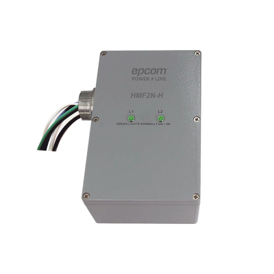 EPCOM POWERLINE - Protector de sobre tensiones / 2 Fases / Capacidad de 100 kA