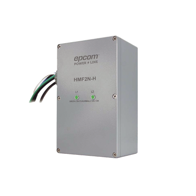 EPCOM POWERLINE - Protector de sobre tensiones / 2 Fases / Capacidad de 100 kA