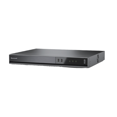 HONEYWELL - NVR 8 Megapixel (4K) / 16 Canales / 16 Puertos PoE+ / H.265 / 2 Bahías de Disco Duro (No incluidos) / Conexión P2P / ONVIF / NDAA / Soporta IA / Serie 35 / Audio y Alarmas I/O / Honeywell Security