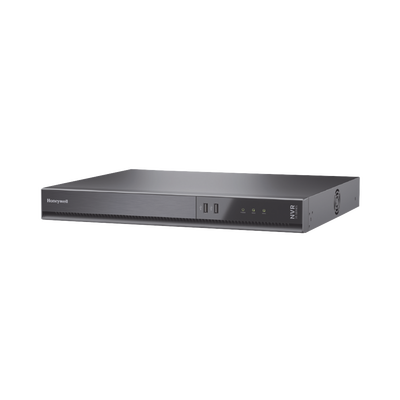 HONEYWELL - NVR 8 MP 4K / 16 Canales IP / 16 Puertos PoE+ / H.265 / 16 TB (Incluidos) / NDAA / ONVIF / Audio y Alarmas I/O / Soporta IA / Serie 35 / Honeywell Security
