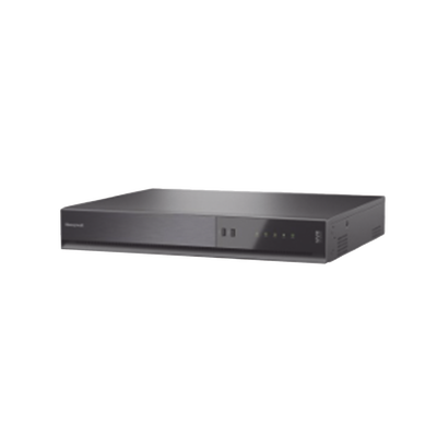 HONEYWELL - NVR 8MP 4K / 32 Canales IP / 16 Puertos PoE+ / H.265 / ONVIF / NDAA / Soporta 40 TB (No Incluido) / Audio y Alarmas I/O / Soporta IA Serie 35 / Honeywell Security