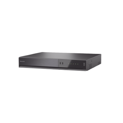 HONEYWELL - NVR 8MP 4K / 32 Canales IP / RAID 1/5/6 / H.265 / 16 TB (8 x 2) Incluidos / 4 Bahías HDD Totales / ONVIF / NDAA / Audio y Alarmas I/O / Soporta IA / Serie 35 / Honeywell Security