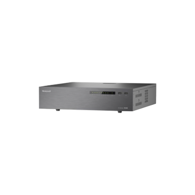 HONEYWELL - NVR 8MP 4K / 64 Canales IP / RAID 1/5/6 / H.265 / 16 TB (8 x 2 ) Incluidos / 8 Bahías HDD Totales / ONVIF / NDAA / Audio y Alarmas I/O / Soporta IA / Serie 35 / Honeywell Security