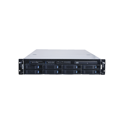 HONEYWELL - NVR MAXPRO PE (Professional Edition) 4K / 64 Canales IP / Windows 10 IoT Enterprise / 64 TB (Incluidos) / 2 U Rack / NDAA / ONVIF / H.265 / Fuente Redundante / RAID 1/5/6/10 / Honeywell Security