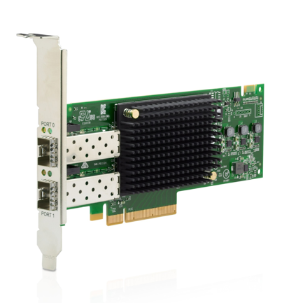 HP ENTERPRISE - Adaptador HPE SN1610E Fibre Channel de 32 Gb con 2 Puertos Host Bus Adapter (HBA)