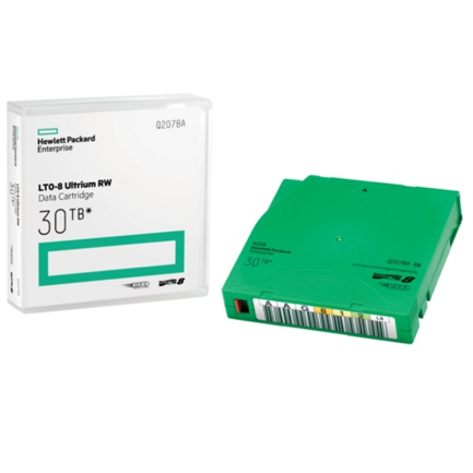 HP ENTERPRISE - Cartucho Datos HPE LTO-8 Ultrium 30 TB RW