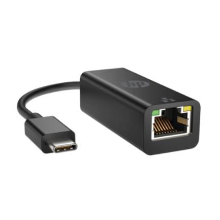 HEWLETT PACKARD - Adaptador HP G2 USB-C A RJ45 Color Negro