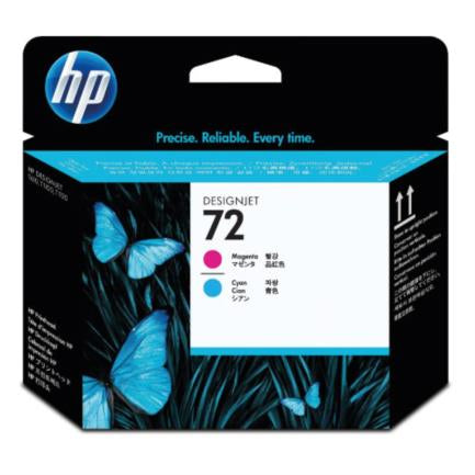 HEWLETT PACKARD - Cabezal HP LF de Impresión 72 Color Magenta-Cian