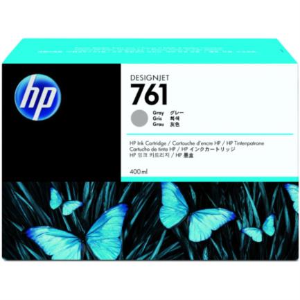 HEWLETT PACKARD - Tinta HP LF 761 Gris T7100 DesignJet 400ML