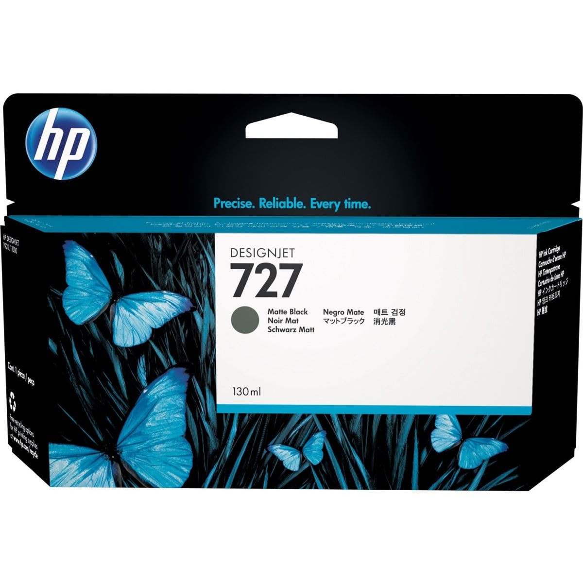 HEWLETT PACKARD - Tinta HP LF 727 DesignJet Negro Fotografico 300ML