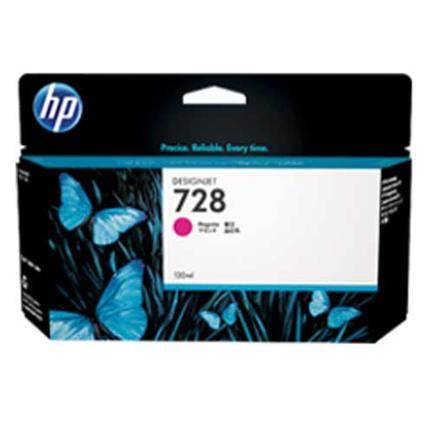 HEWLETT PACKARD - Tinta HP LF 728 DesignJet Magenta 300ML