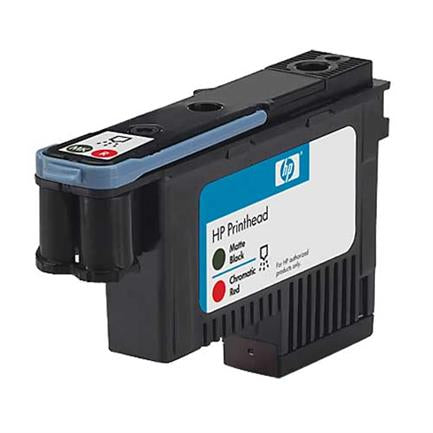 HEWLETT PACKARD - Cabezal HP LF 73 DesignJet Negro Mate / Rojo Cromatico