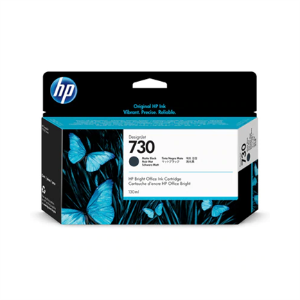 HEWLETT PACKARD - Tinta HP DesignJet 730 130ml Color Negro Mate