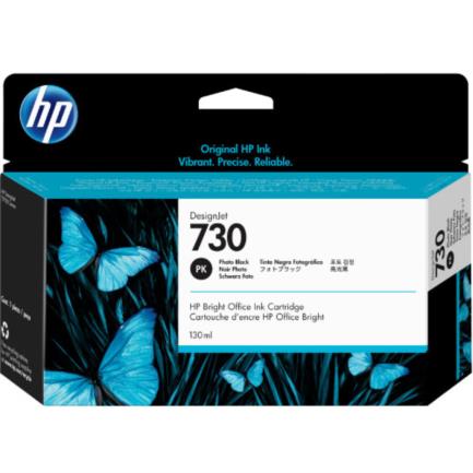 HEWLETT PACKARD - Tinta HP DesignJet 730 130ml Color Negro Fotográfico