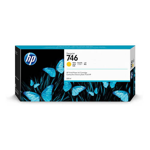 HEWLETT PACKARD - Tinta HP LF 746 Amarillo 300 ML