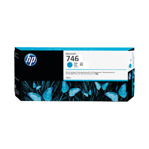 HEWLETT PACKARD - Tinta HP LF 746 Cyan 300 ML