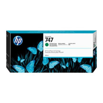 HEWLETT PACKARD - Tinta HP LF 747 Verde Cromatico 300 ML