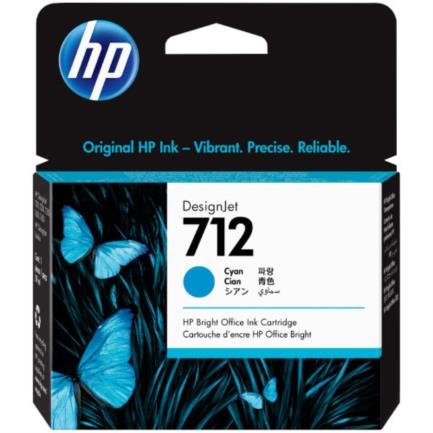 HEWLETT PACKARD - Tinta HP LF DesignJet 712 29ml Color Cian