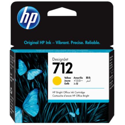 HEWLETT PACKARD - Tinta HP LF DesignJet 712 29ml Color Amarillo