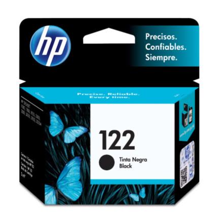 HEWLETT PACKARD - Tinta HP 122 Negro DeskJet 2820/2840/ MF 3050/J610/j611/4550