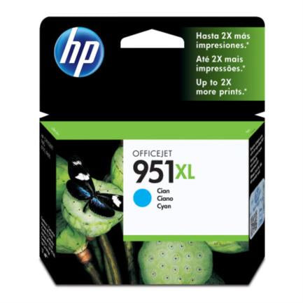 HEWLETT PACKARD - Tinta HP 951XL Cyan OJ 8100/8600
