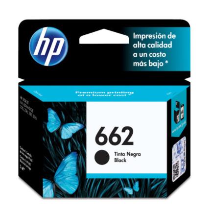 HEWLETT PACKARD - Tinta HP 662 Negro