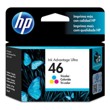 HEWLETT PACKARD - Tinta HP 46 Advantage Tricolor