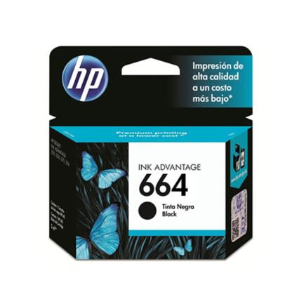 HEWLETT PACKARD - Tinta HP 664 Advantage Original Color Negro