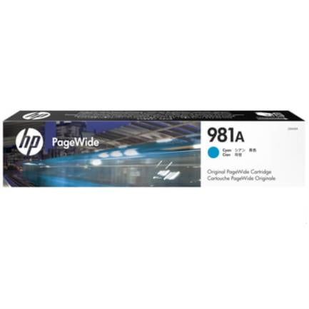 HEWLETT PACKARD - Tinta HP 981A Pagewide Cyan
