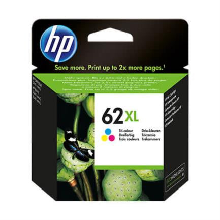 HEWLETT PACKARD - Tinta HP 62XL Tricolor Alto Rendimiento
