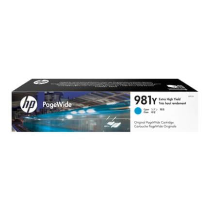 HEWLETT PACKARD - Tinta HP 981Y Pagewide Cyan