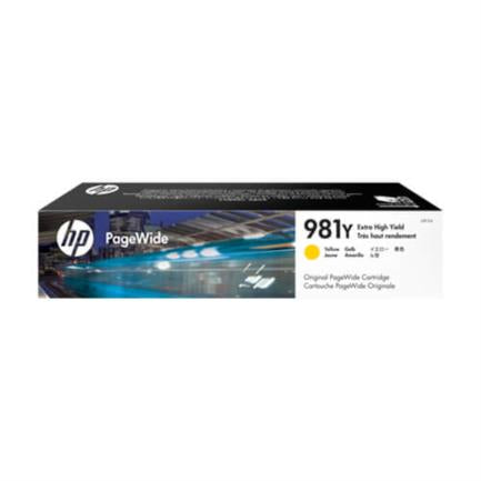 HEWLETT PACKARD - Tinta HP 981Y Pagewide Amarillo
