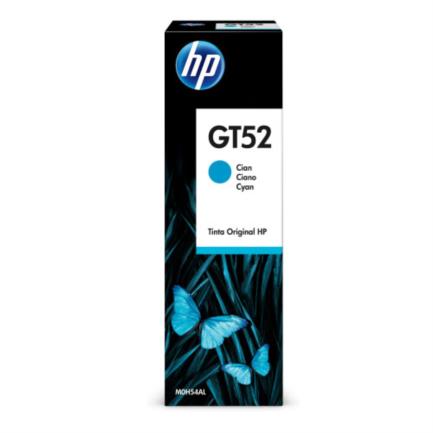 HEWLETT PACKARD - Botella Tinta HP GT52 Cian