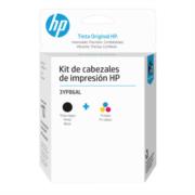 HEWLETT PACKARD - Kit de cabezales HP GT Negro/Tricolor