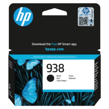 HEWLETT PACKARD - Tinta HP Original 938 Rendimiento 1250 Páginas Color Negro