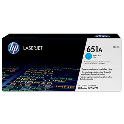 HEWLETT PACKARD - Toner HP 651A Cyan