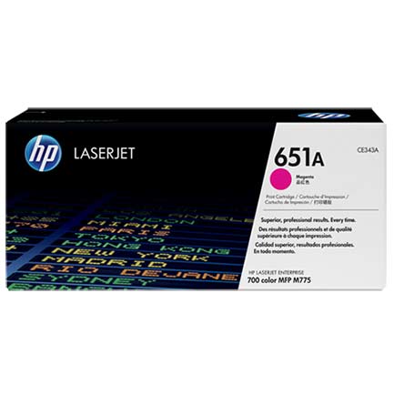 HEWLETT PACKARD - Toner HP 651A Magenta