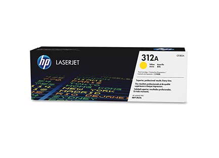 HEWLETT PACKARD - Toner HP 312A Amarillo