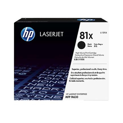 HEWLETT PACKARD - Toner HP LaserJet 81X Alta Capacidad