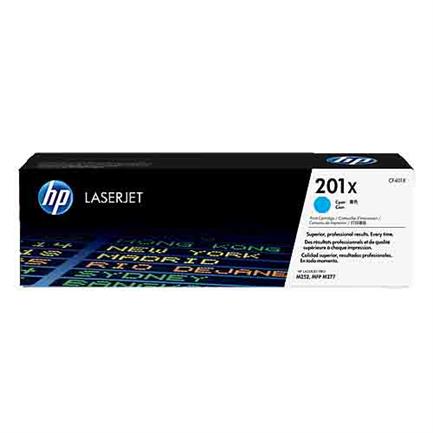 HEWLETT PACKARD - Toner HP LaserJet 201X Cian Alta Capacidad