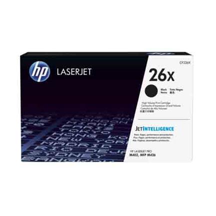 HEWLETT PACKARD - Toner HP LaserJet 26X Negro Alto Rendimiento