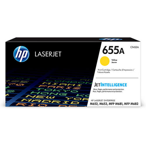 HEWLETT PACKARD - Toner HP LaserJet 655A Amarillo