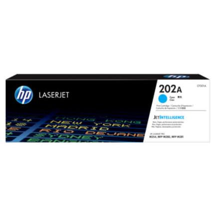 HEWLETT PACKARD - Toner HP LaserJet 202A Cian
