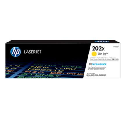 HEWLETT PACKARD - Toner HP LaserJet 202X Amarillo
