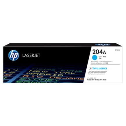 HEWLETT PACKARD - Toner HP LaserJet 204A Cian