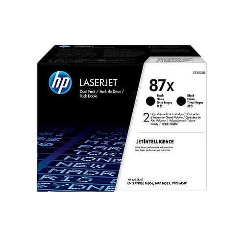 HEWLETT PACKARD - Toner HP LaserJet 87X Negro Dual Pack